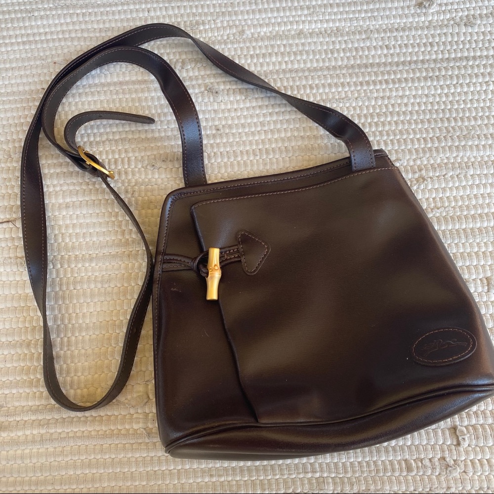 Longchamp Vintage Brown Purse